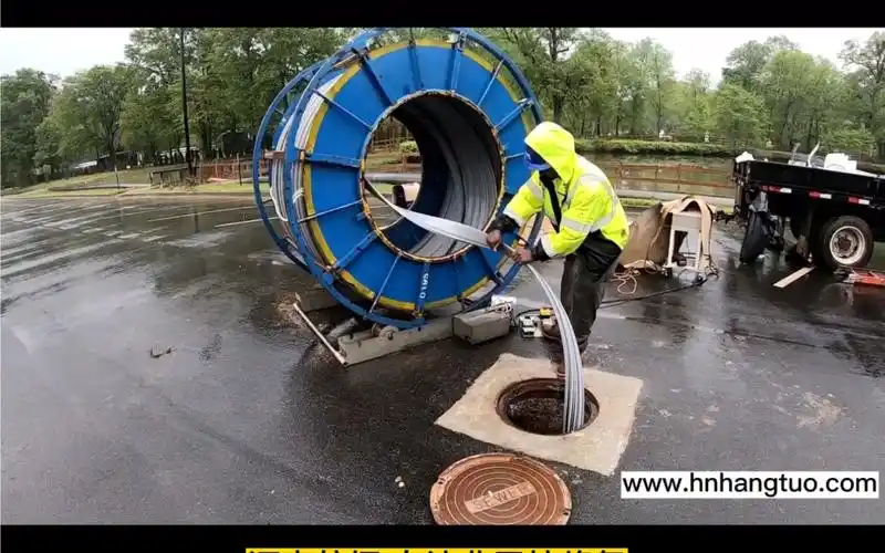 螺旋缠绕修复管道施工步骤演示