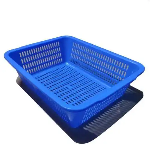 塑料方筛 长方形沥水篮 电商拣货塑胶筛 物料收纳配货篮深圳加厚