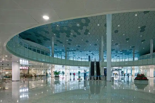 深圳宝安国际机场t3航站楼深圳fuksas自然启迪下的有机建筑