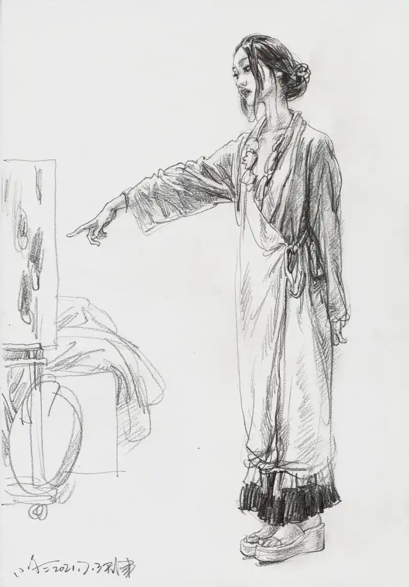 于小冬教授|近两年速写作品欣赏