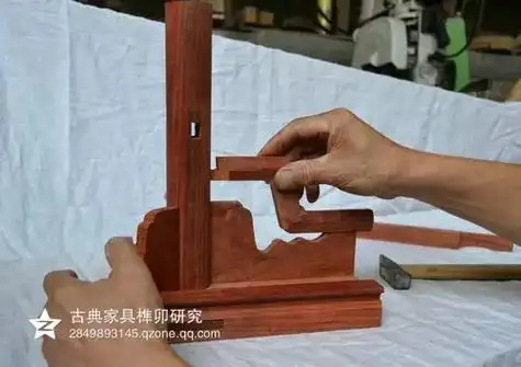 古典家具榫卯结构(十六)——一腿三牙方桌