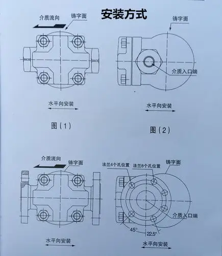 ft14-10内螺纹斯派莎克杠杆浮球式蒸