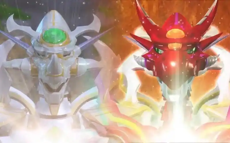 猪猪侠积木世界:十一套帅气的拼装积甲,圣者炎龙对战黑暗恶龙!