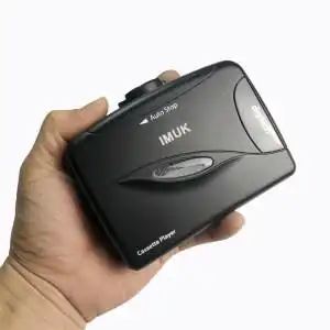 imuk便携式随身听磁带机卡带单放机音乐播放器老式怀旧复古高保真