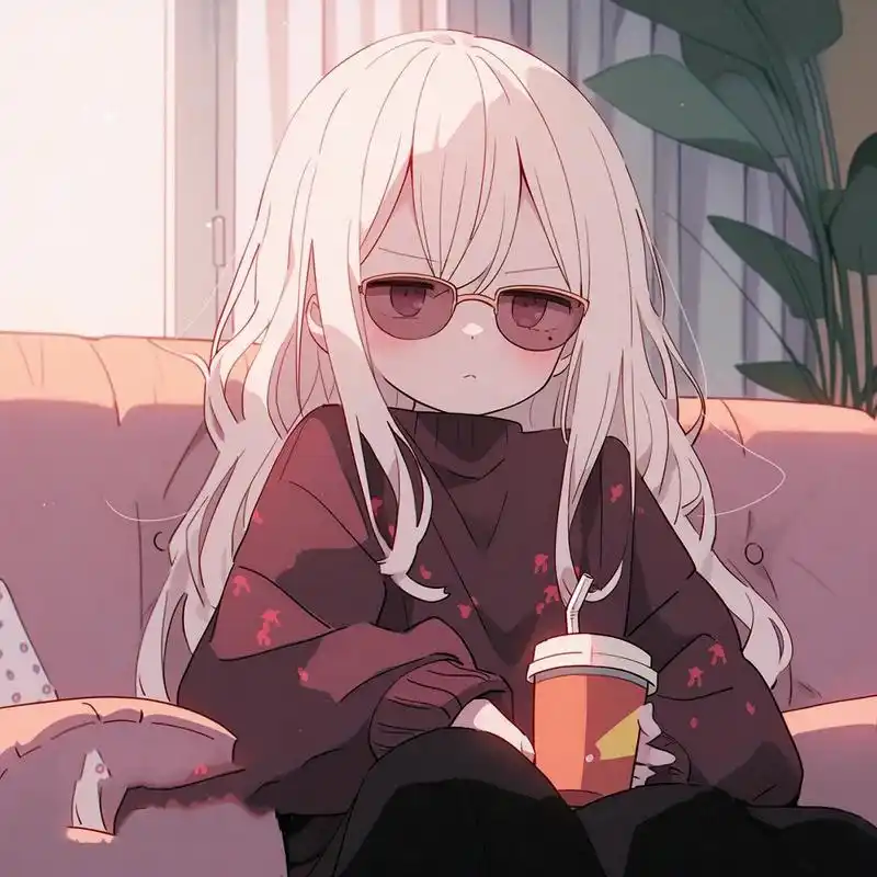 动漫女生头像 做一个酷酷的女生