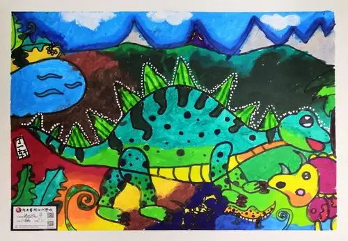 2019暑期越文学子美术作品个展——丁一轩(创意美术精品班