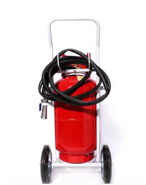 推车式干粉灭火器30355070仓库厂房加油站手推式灭火器70kg手推式灭火