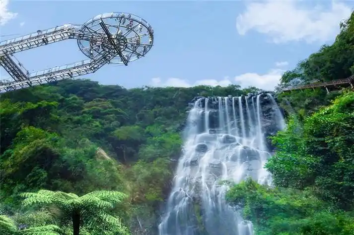 清远白金五星恒大汤泉酒店,北江小三峡,古龙峡-云天玻霸,静山湖山地