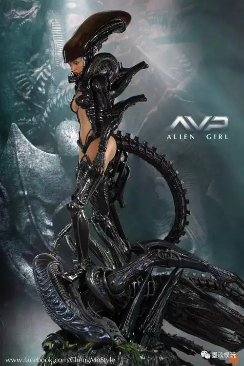 评测多人开箱hottoys16avp异形大战铁血战士异形女aliengirl