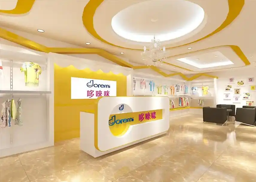 儿童服装专卖店设计案例效果图.1. 如何为儿童服装店营造一个 - 抖音