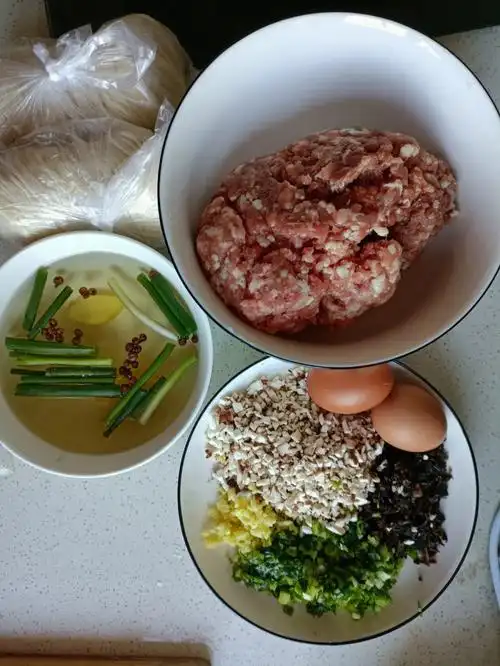 香菇猪肉馅饺子