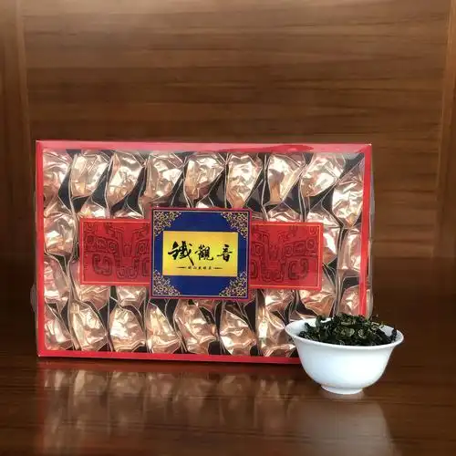 安溪铁观音茶叶特级浓香型2021新茶兰花香乌龙茶小包装礼盒装500g