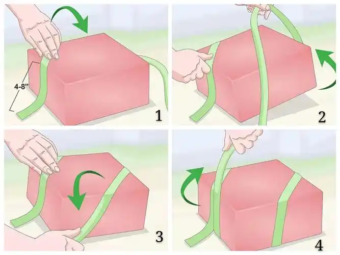 蝴蝶结最简单打法图解一根丝带怎么绑礼盒