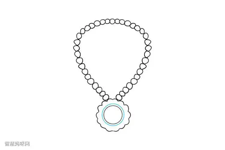 项链的的简笔画集