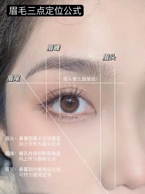 新手必看0基础日常眉毛画法教程一眼就会