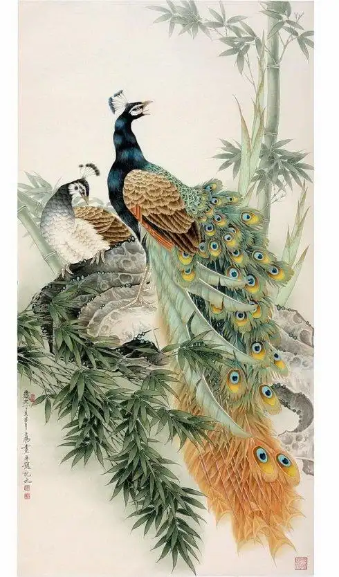 绝美的现代工笔画欣赏