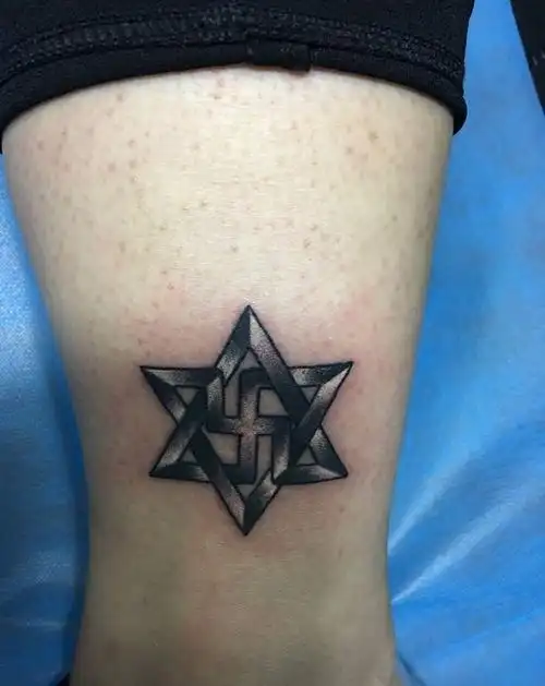 六芒星.纹身图片