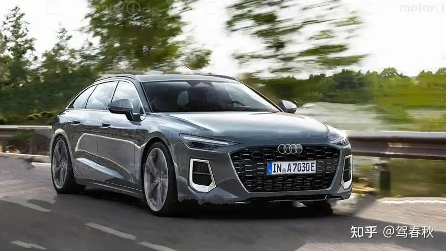 2025款奥迪a7被曝光将分普通版和旅行版使用插电式混合动力