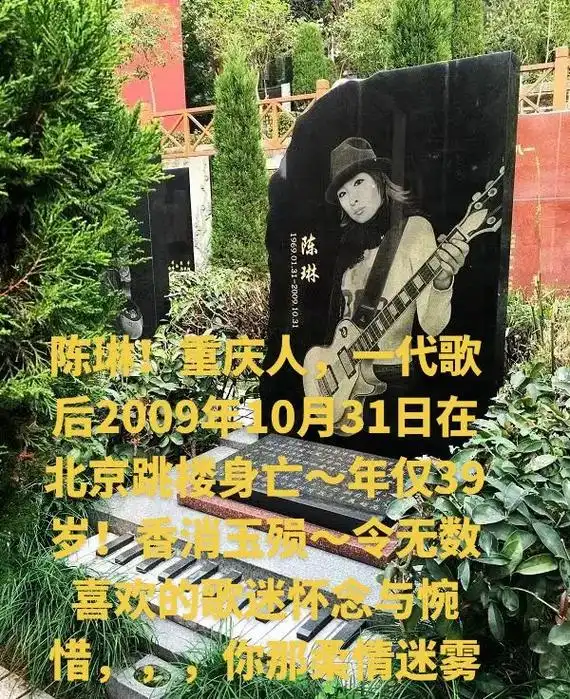 陈琳!重庆人,一代歌后2009年10月31日在北京跳楼身亡～ - 抖音