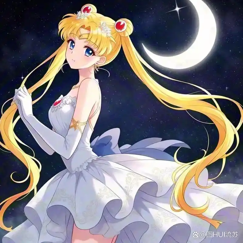 美少女战士之水冰月唯美头像