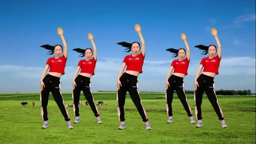 广场舞《站在草原望北京》