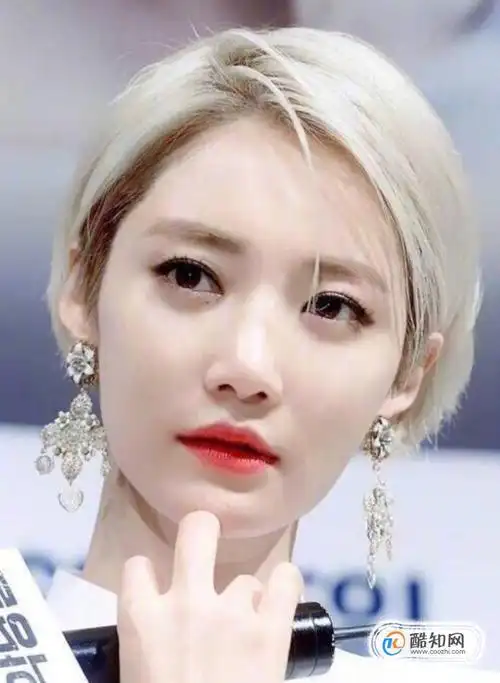 无刘海短发图片优质