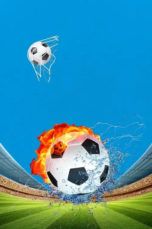 足球训练营海报背景素材