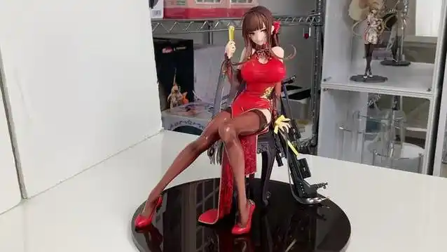 少女前线 dsr-50 红牡丹 开箱