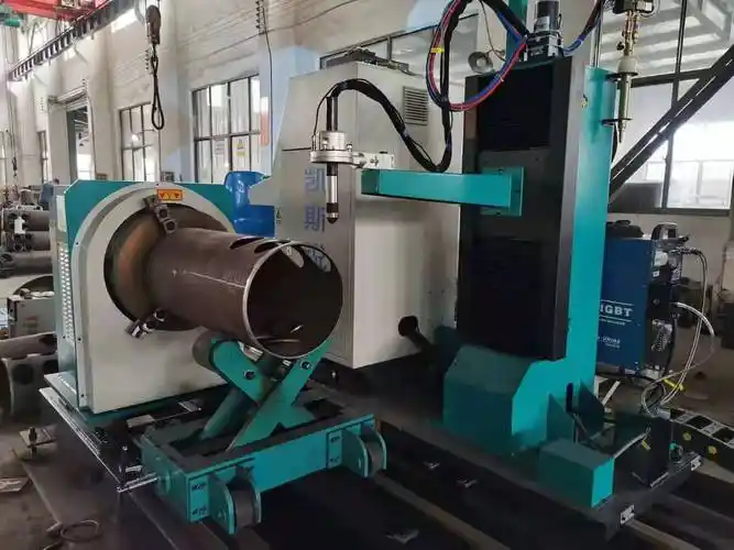 三轴相贯线切割机 凯斯锐数控相贯线切割机 管桁架钢管切割机