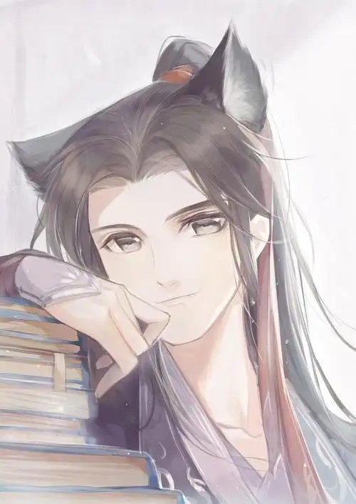 13:44:41是猫耳-鼓宜坠古风插画放飞的牛奶同采自liansizhuizhui