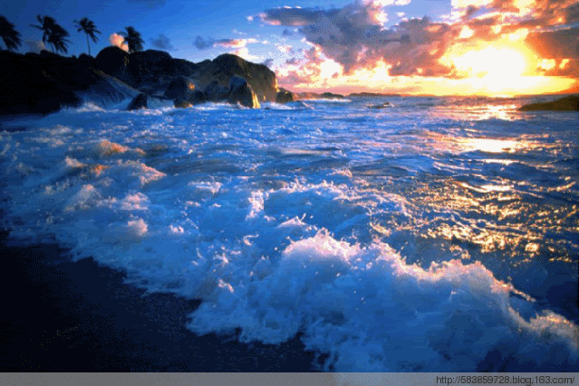 海浪让我们忘却烦恼