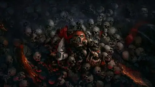 战锤40000:战争黎明,头骨,游戏 4k