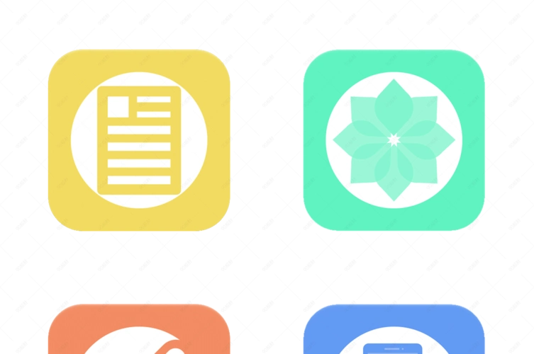 彩色图标大全素材