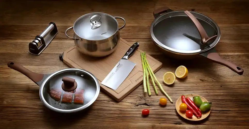 不锈钢厨具拍摄