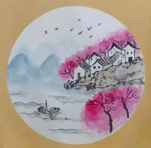 50种儿童水墨国画范画分享,简单易学