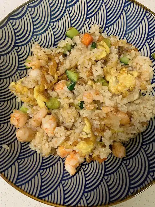 家常蛋炒饭00虾仁什锦蛋炒饭