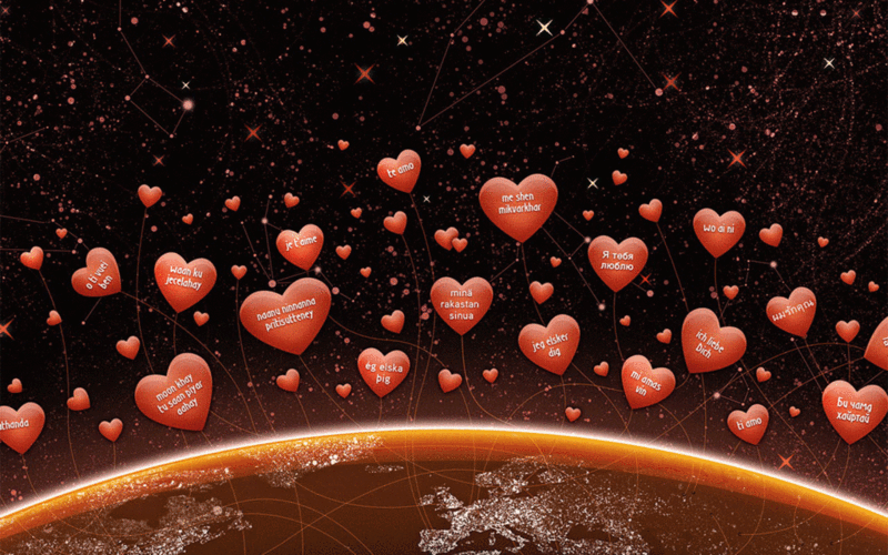 回车桌面>电脑壁纸>系统>win7>win7动态心形图案> 扫描到手机 回车