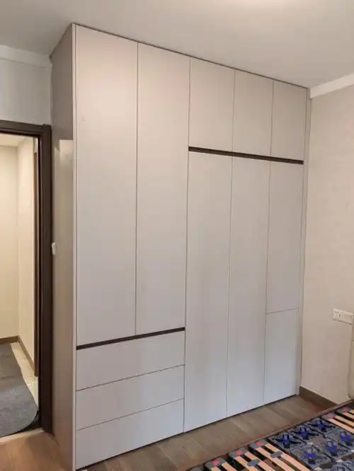 长沙打卡衣柜设计免漆拉手衣柜