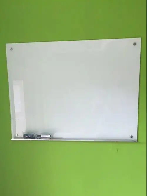 i超白纯白磁性玻璃白板黑板g写字板投影挂式3c钢化家用教学会2022