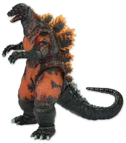 neca燃烧红莲哥斯拉godzilla1995年版怪兽玩偶手办模型玩具礼物