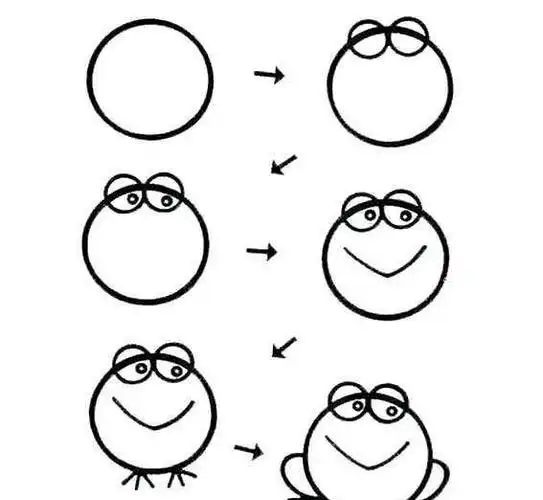 在家就可以学,喜欢就收藏吧3儿童简笔画教程:蓝色卡通小鲸鱼,3岁的