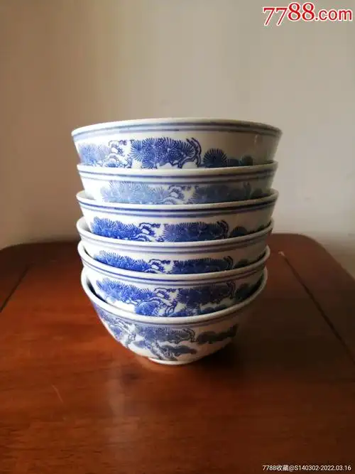 七八十年代景德镇瓷碗_价格43元_第1张