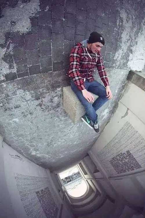 一组令人心惊胆战的酷炫"照骗",换个角度让人哭笑不得