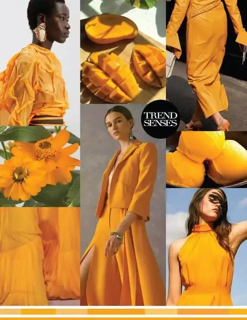 配色推荐最温暖的时尚色彩使用橙色的首选方法