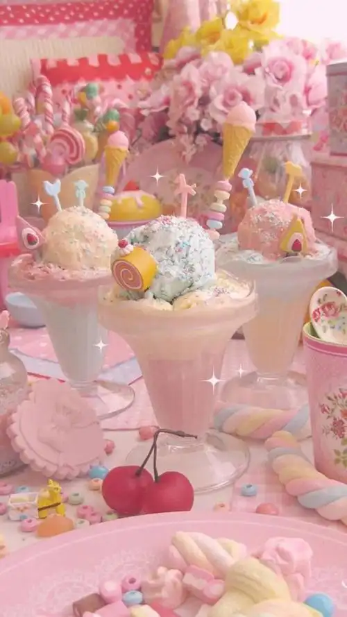 小清新好看的冰淇淋图片大全 夏天就是要来一支冰激凌吃的啊,小清新