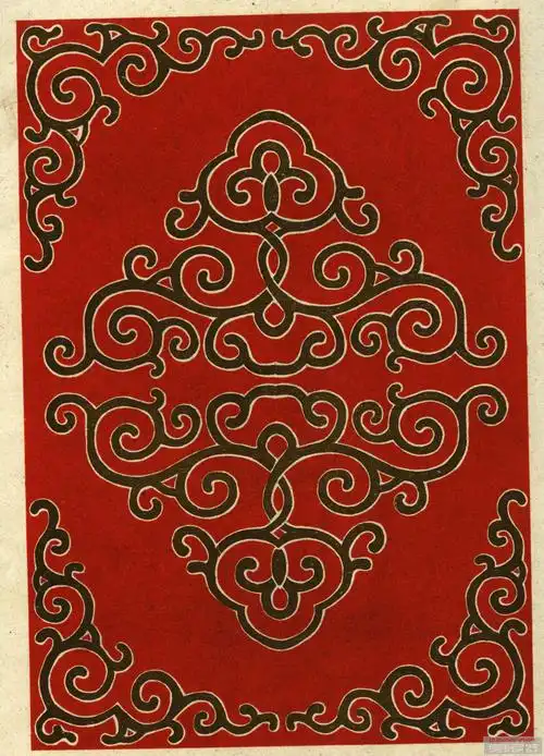 很全的蒙古民族图案