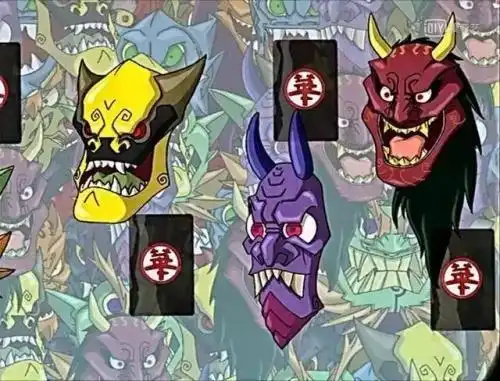 八大恶魔简笔画