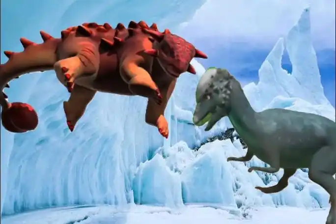 【自制恐龙争霸】1-9 甲龙vs肿头龙(预告)