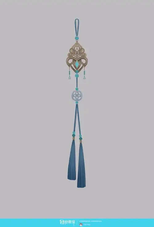 《明暗关系把控—古风配饰设计提高训练》by 五亿个铃铛