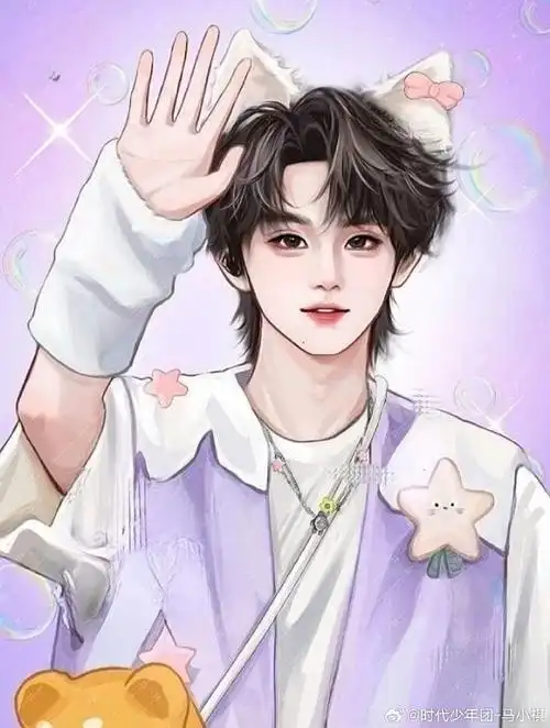 马嘉祺动漫人物#马嘉祺#@时代少年团队长